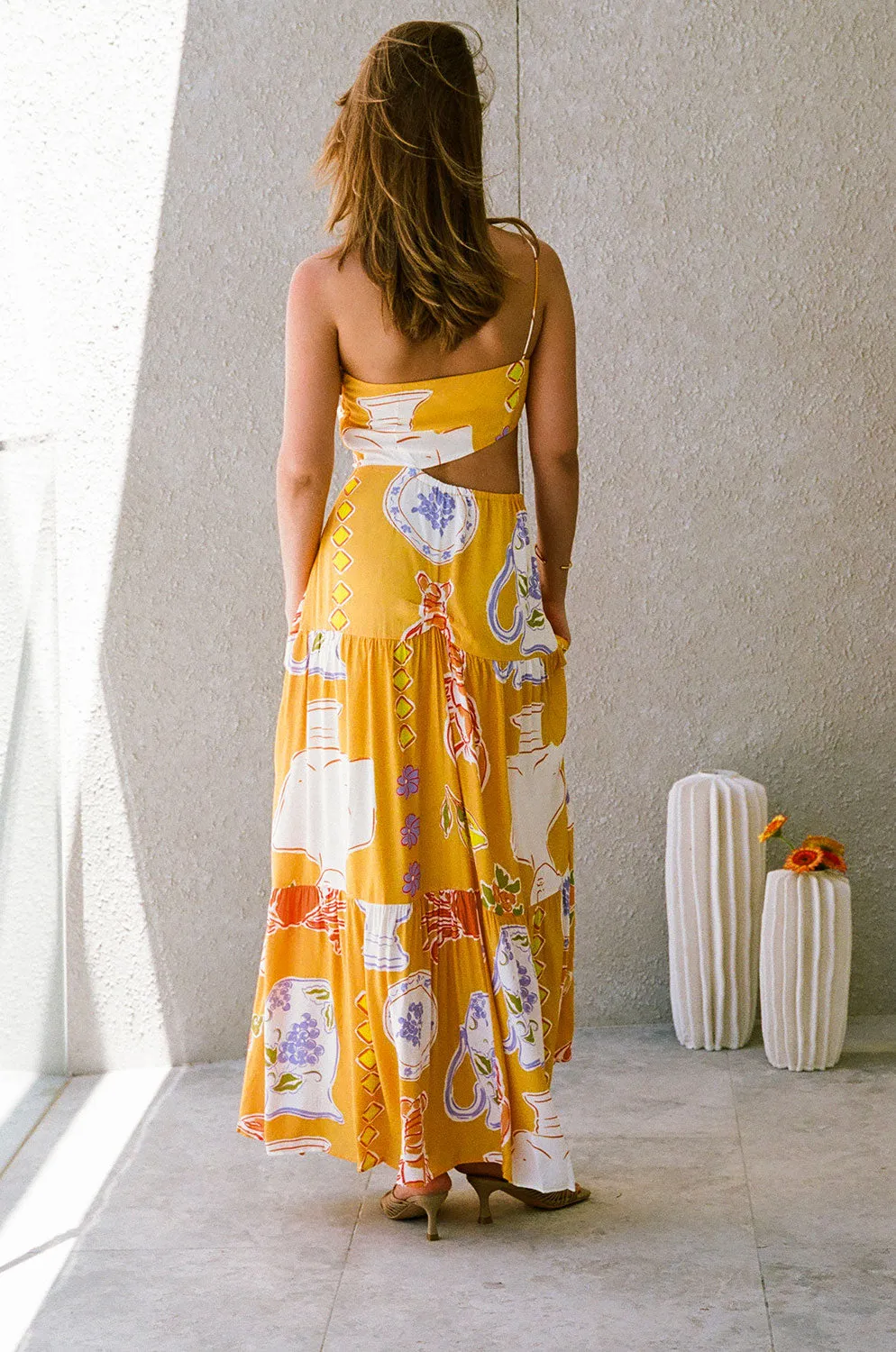 Aliza Dress - Ciao Yellow