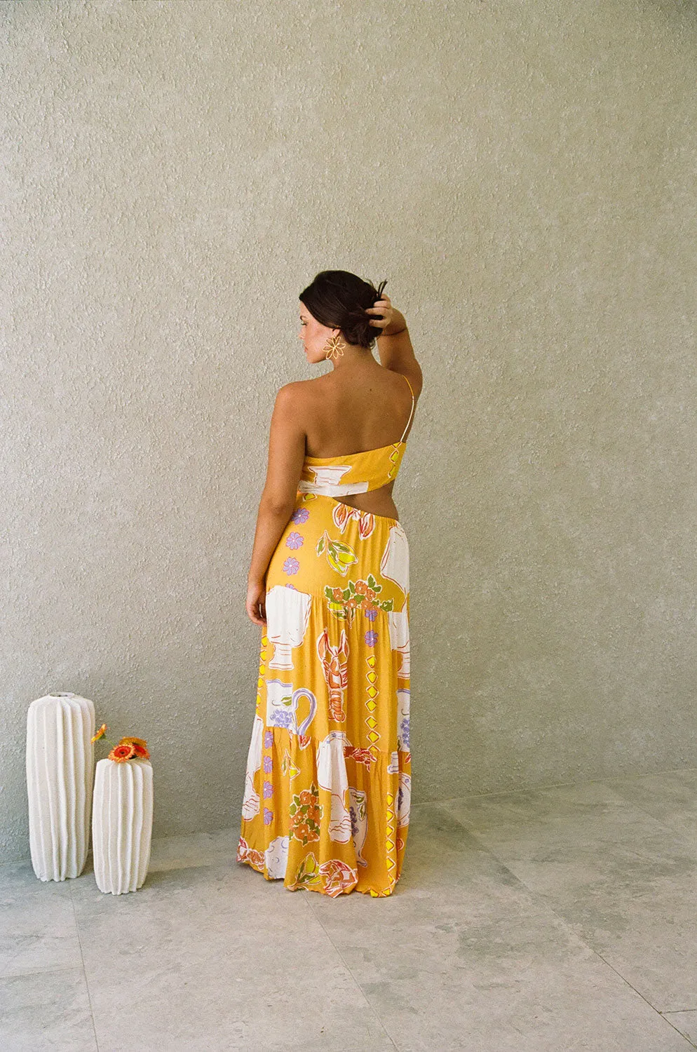 Aliza Dress - Ciao Yellow