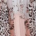 Animal Print Tiered Maxi Dress