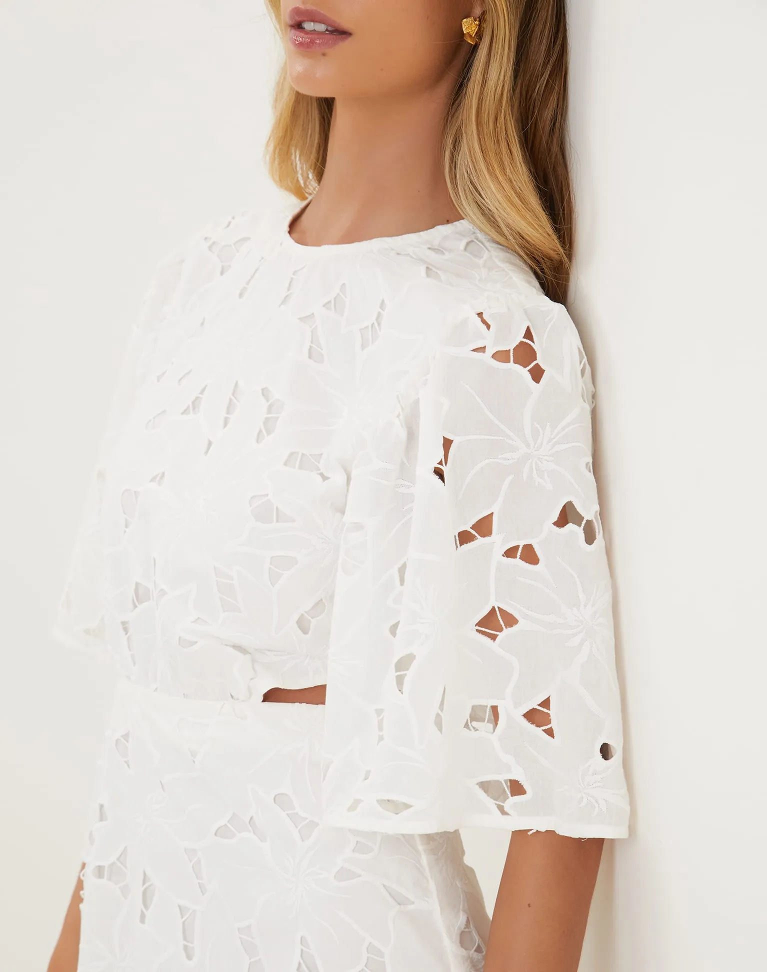 Babi Short Dress - Off White