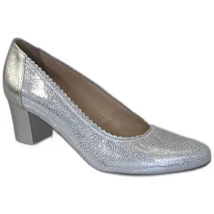 Bioeco Womens Shoe 5527 Silver Leather