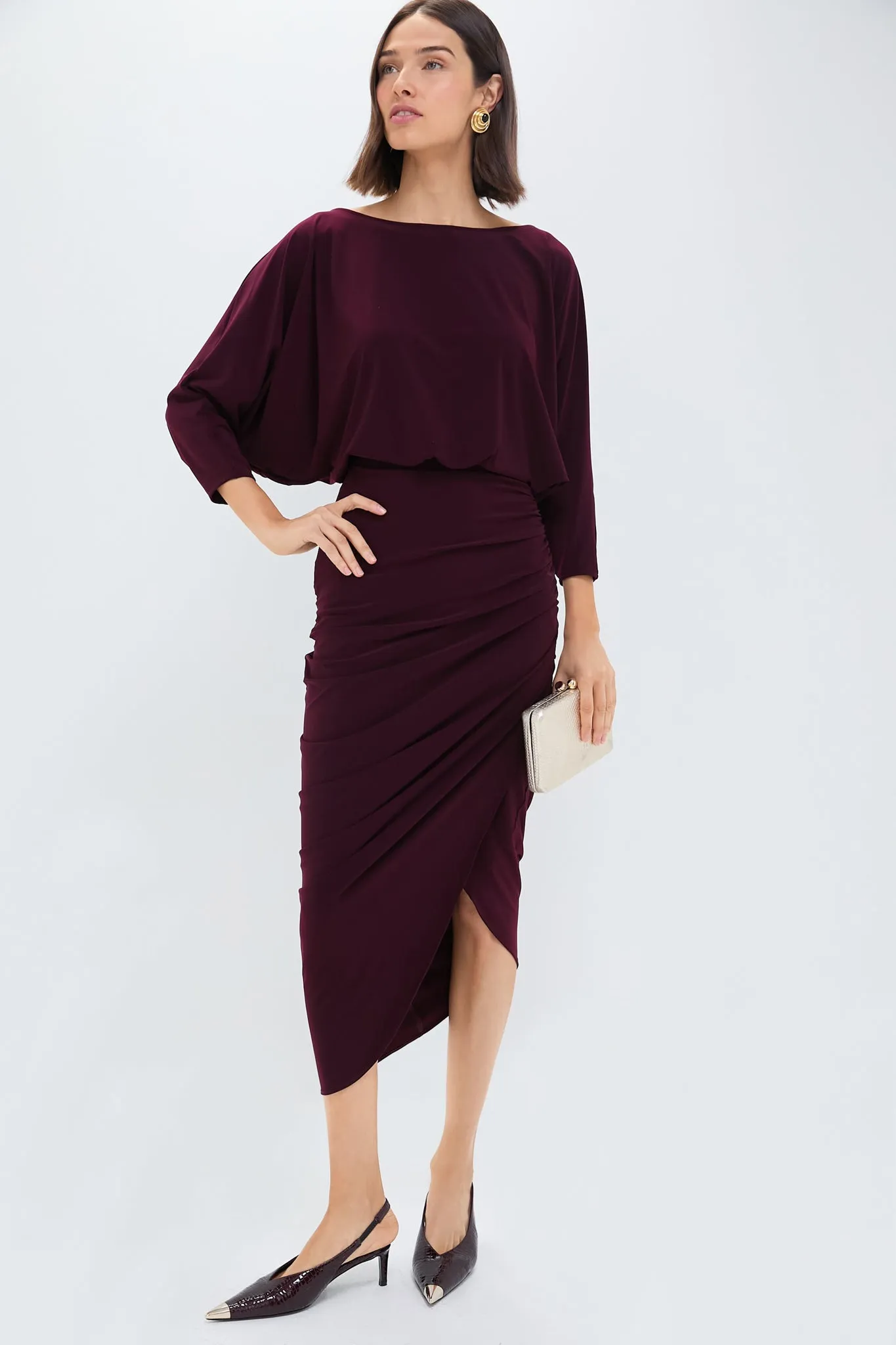 Bordeaux Tresor Dress