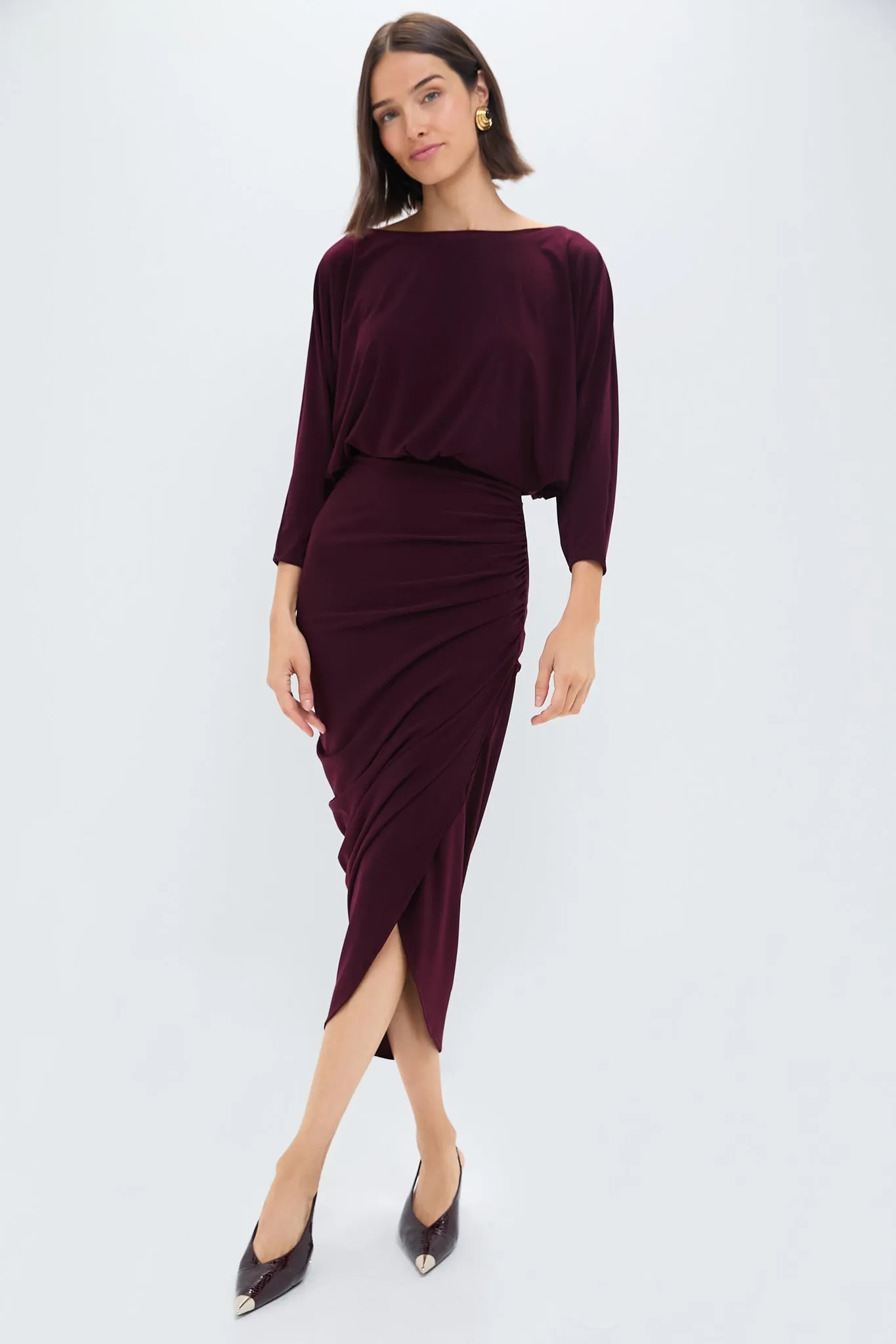 Bordeaux Tresor Dress