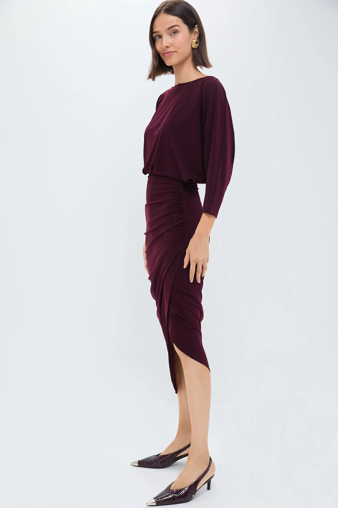 Bordeaux Tresor Dress