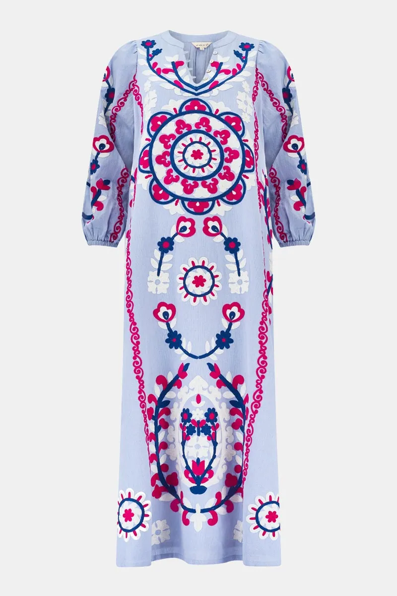 Dora Embroidered Dress