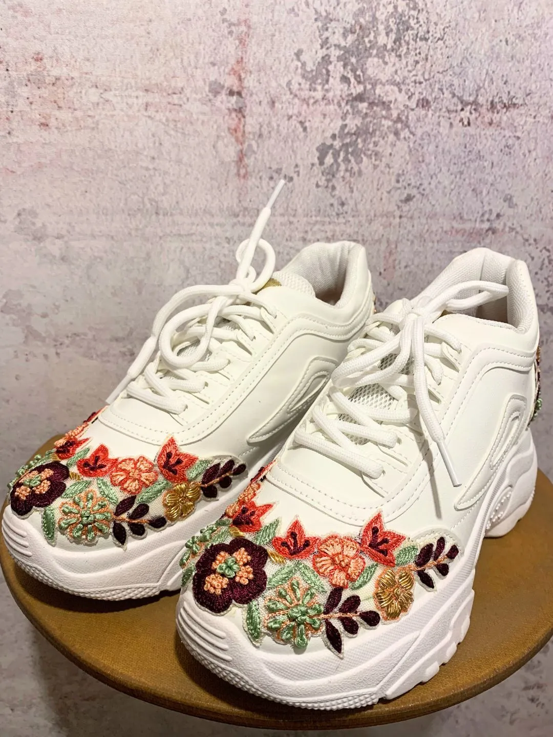 Festive Thread Work Sneakers