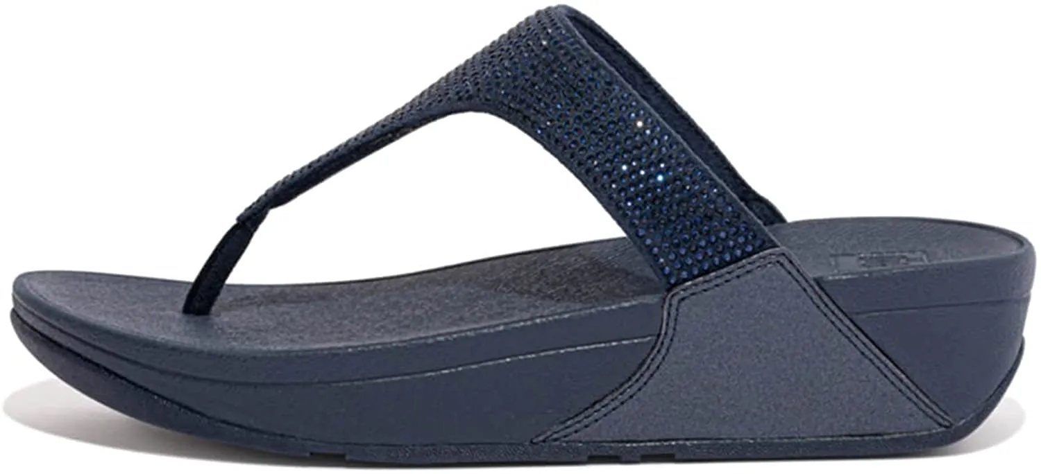 FitFlop Women's Lulu Crystal Toe-Post Sandal