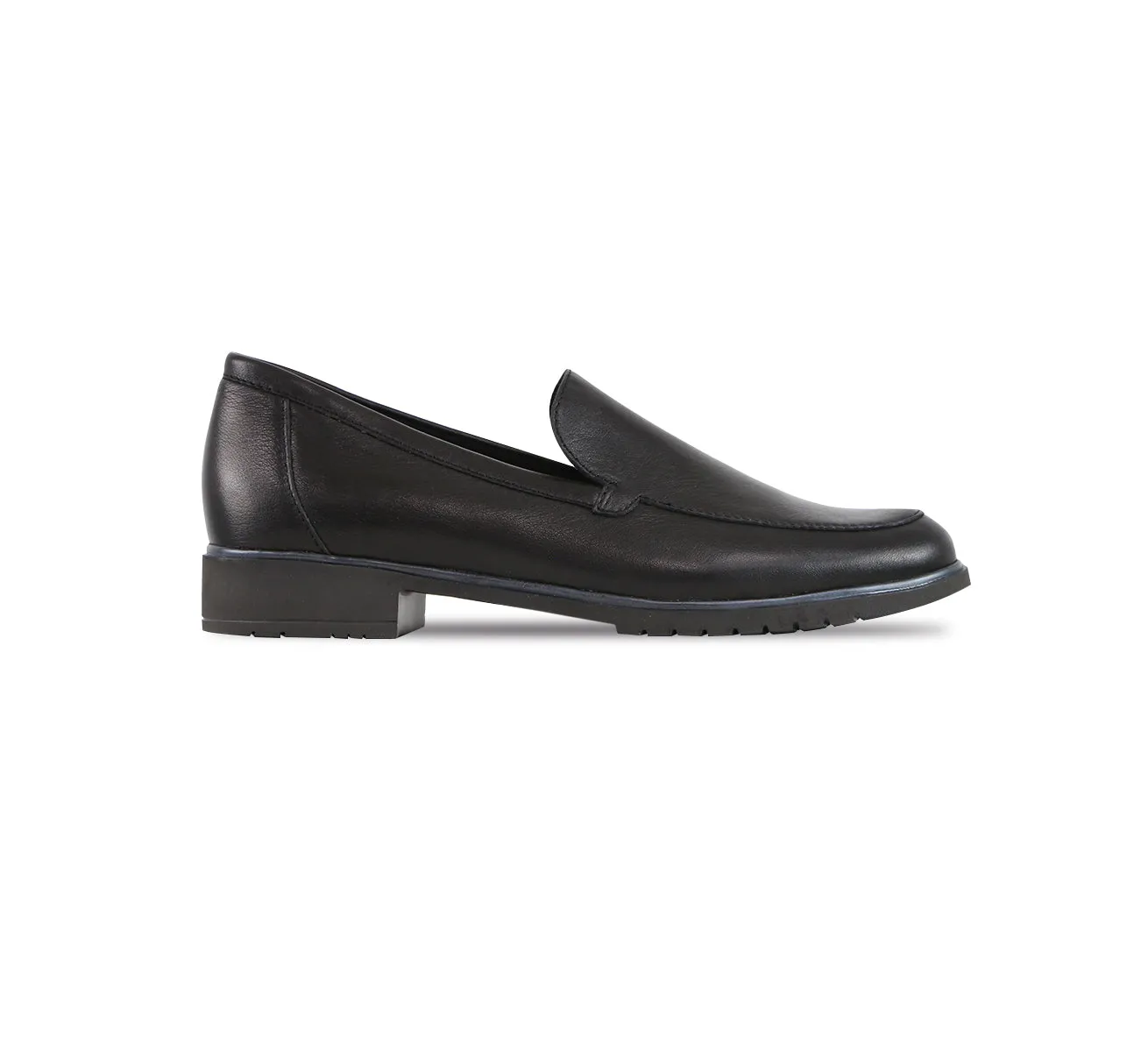 GISELLE-BLACK CALF LEATHER