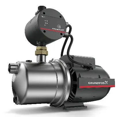 Grundfos JP4-47 PM 0.56kW Self Priming Jet Pump with PM1 Pressure Manager (Max 70LPM/400kPa)