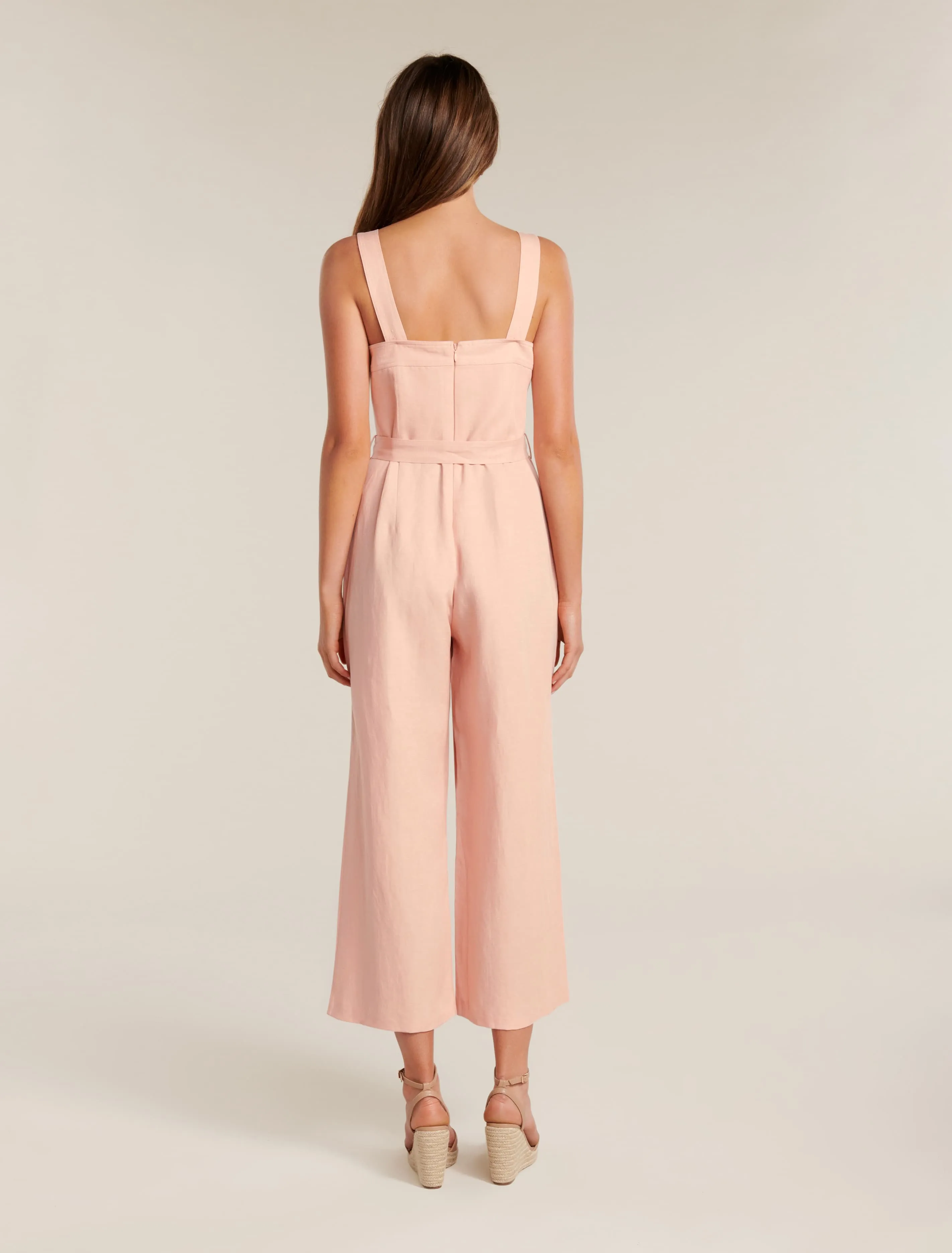 Heather Utility Jumpsuit