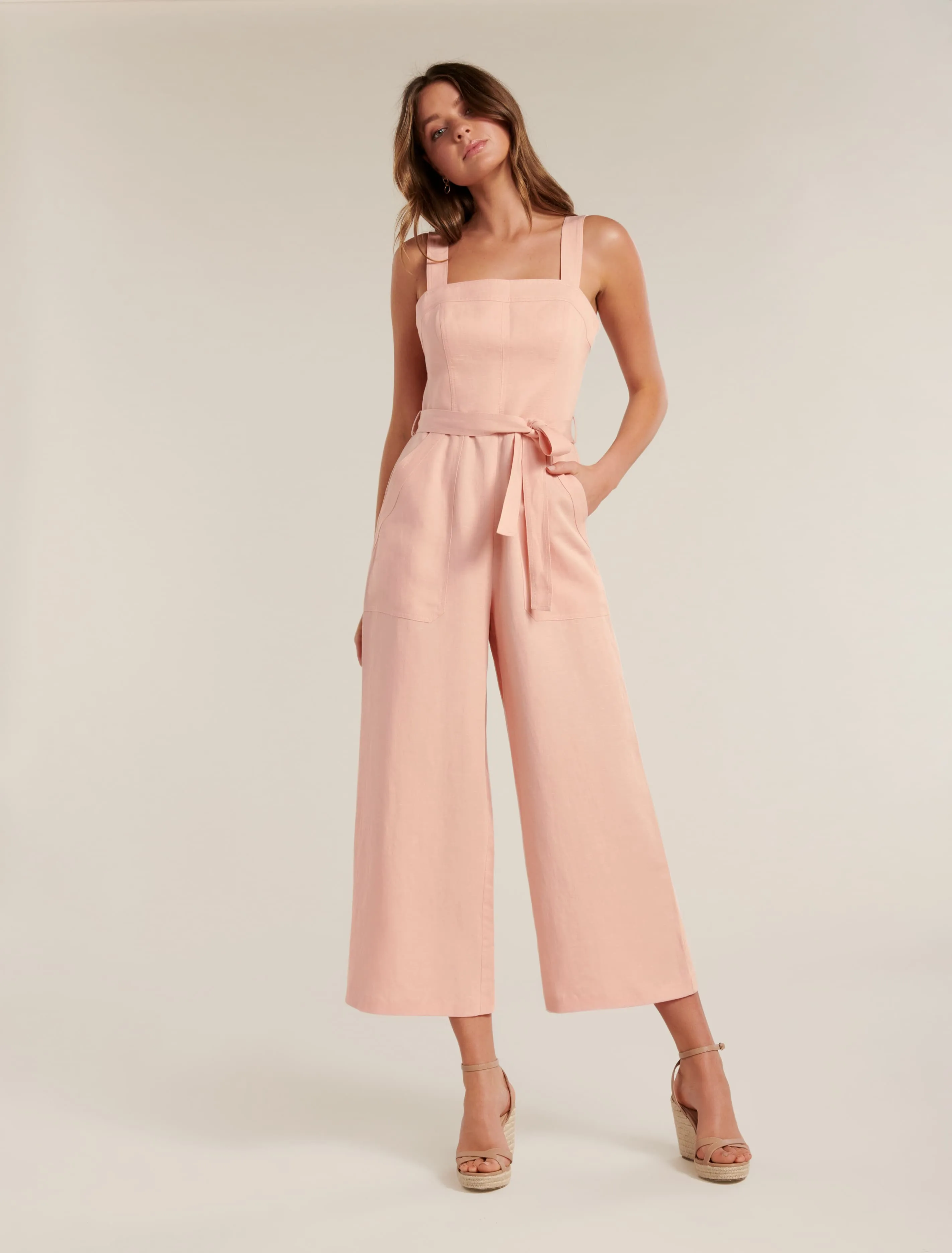 Heather Utility Jumpsuit