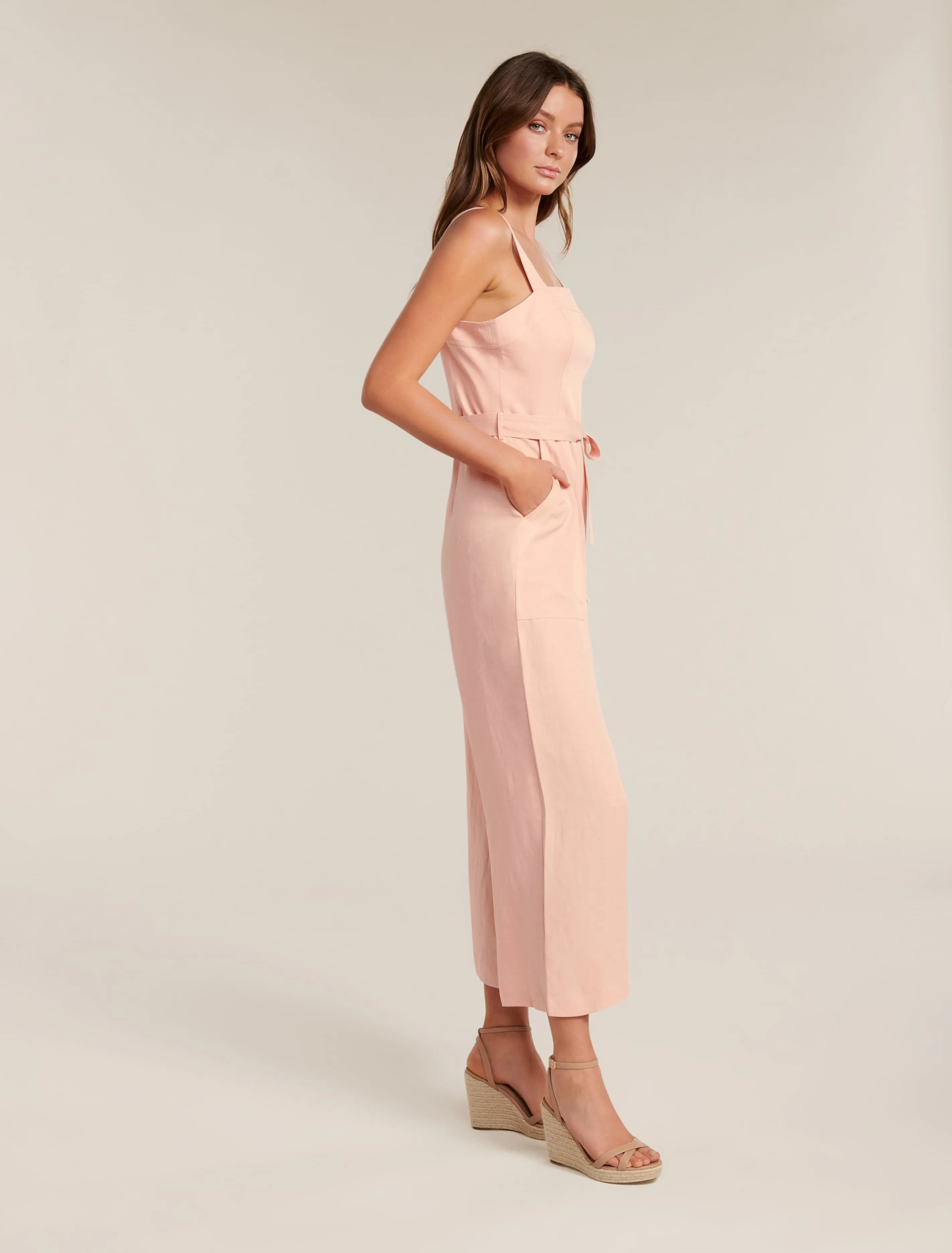 Heather Utility Jumpsuit