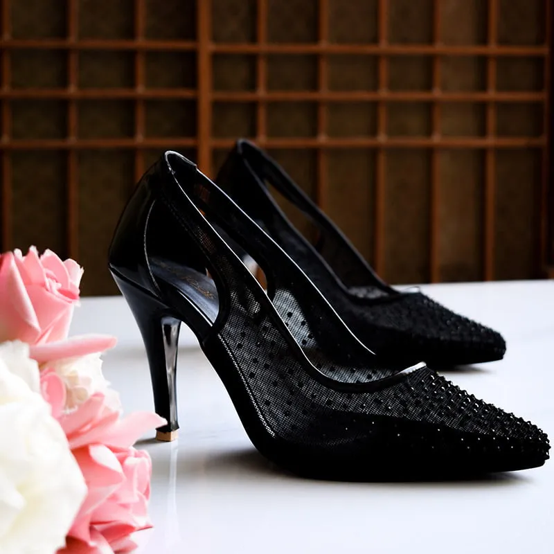 Heaven Heels Black