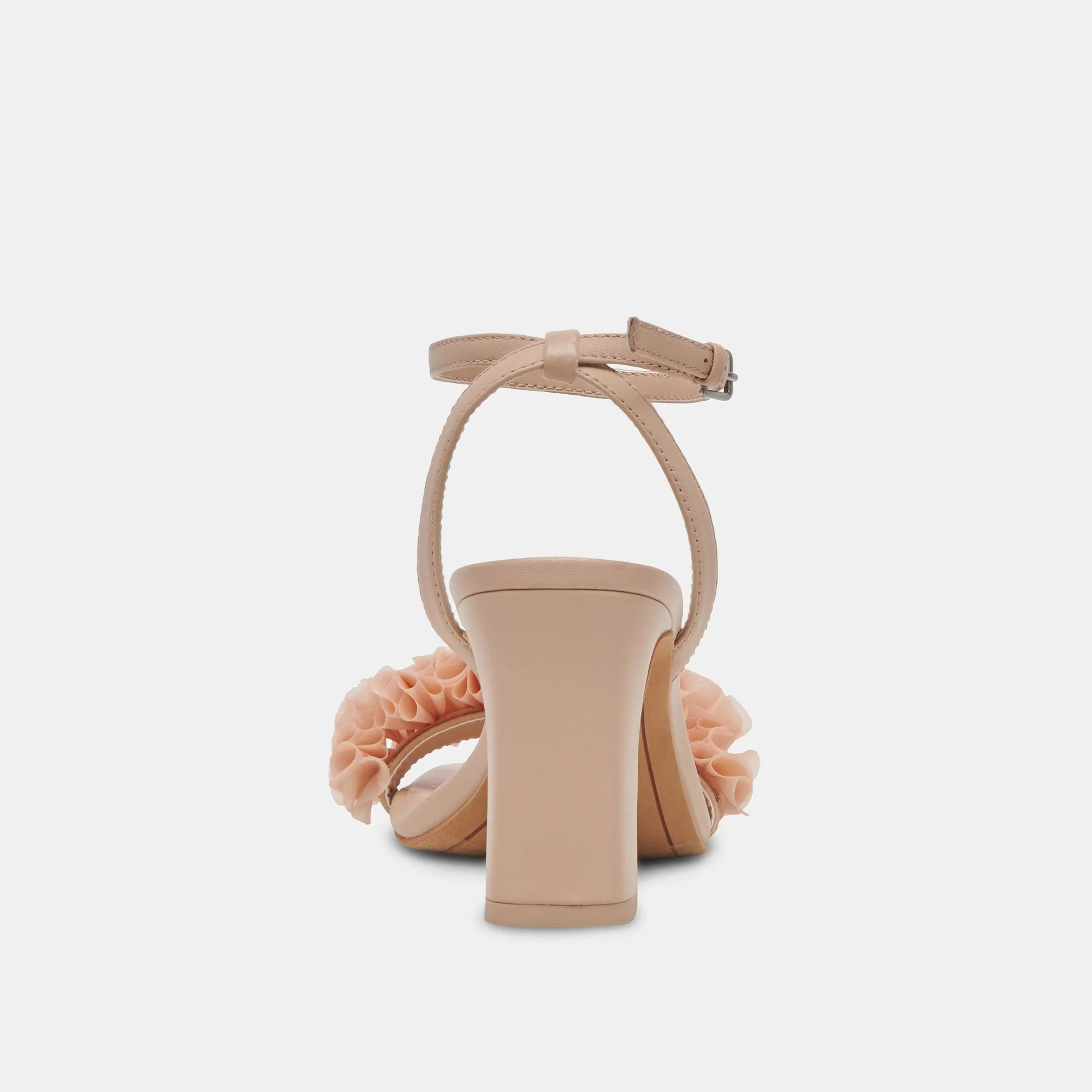 IESHA HEELS LT BLUSH LEATHER