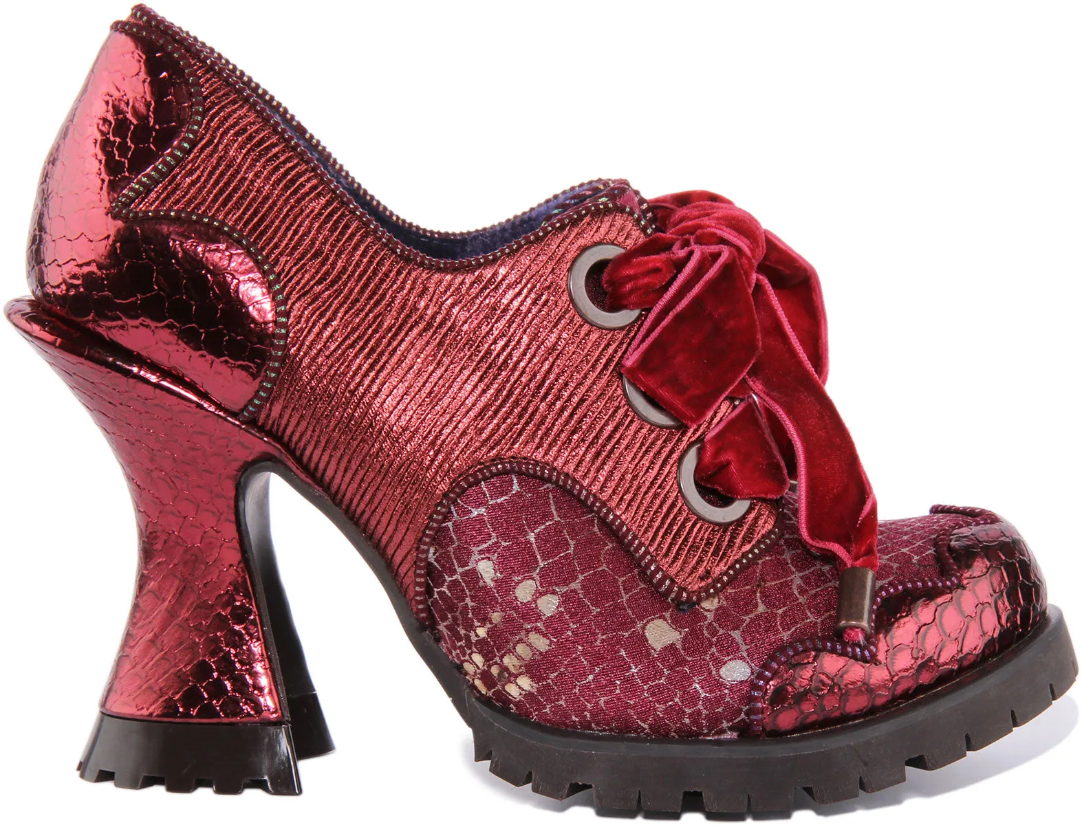 Irregular Choice Whimsical Wonder In Bordo For Women