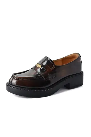 Loafer-Inspired Women's Heels