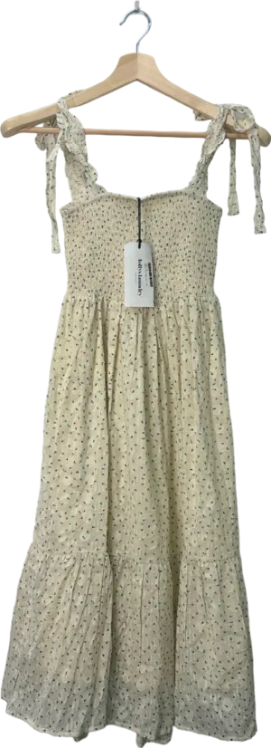 Lollys Laundry Cream Minna Dress UK XS