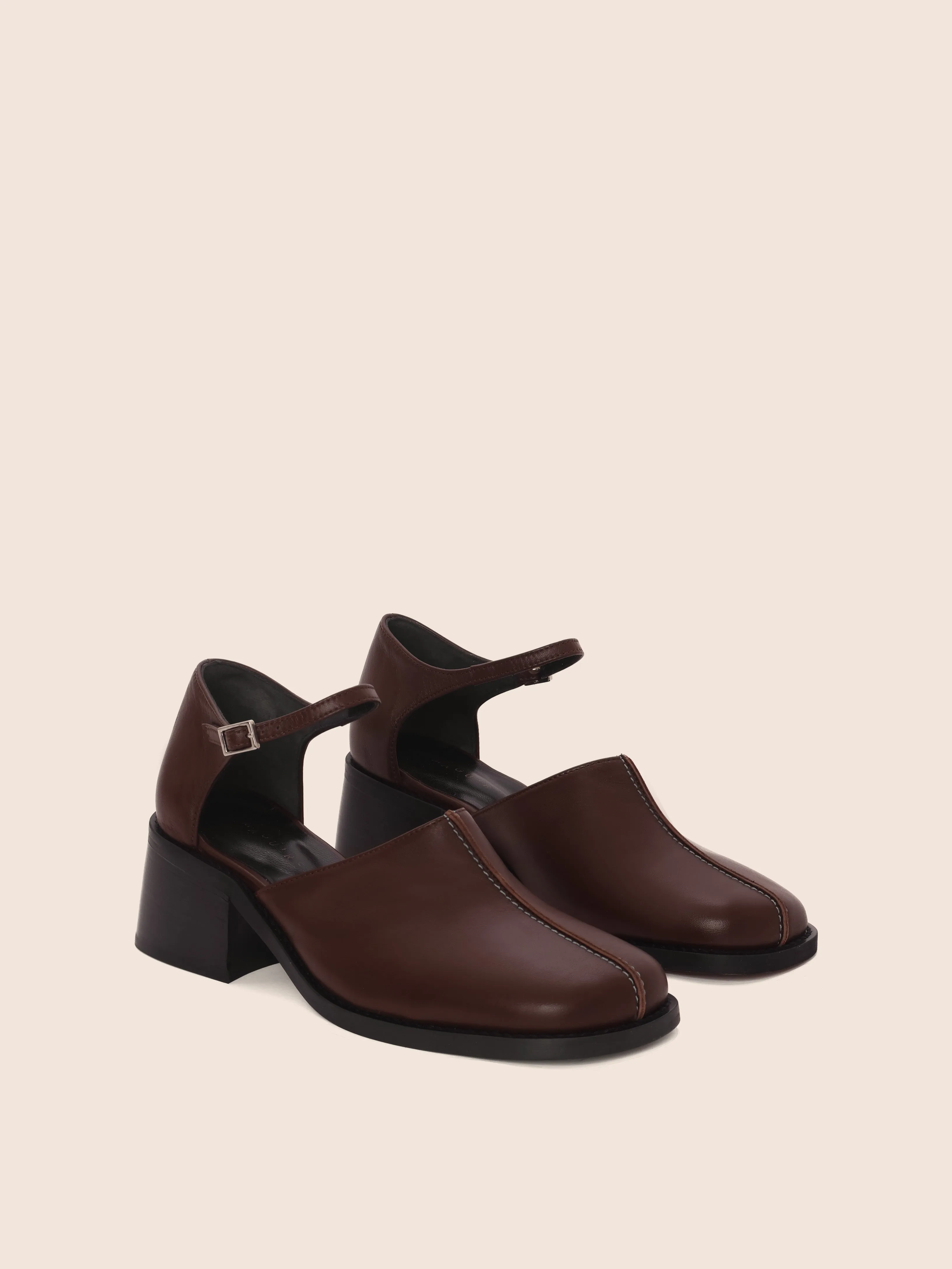 Mafra Brown Heel