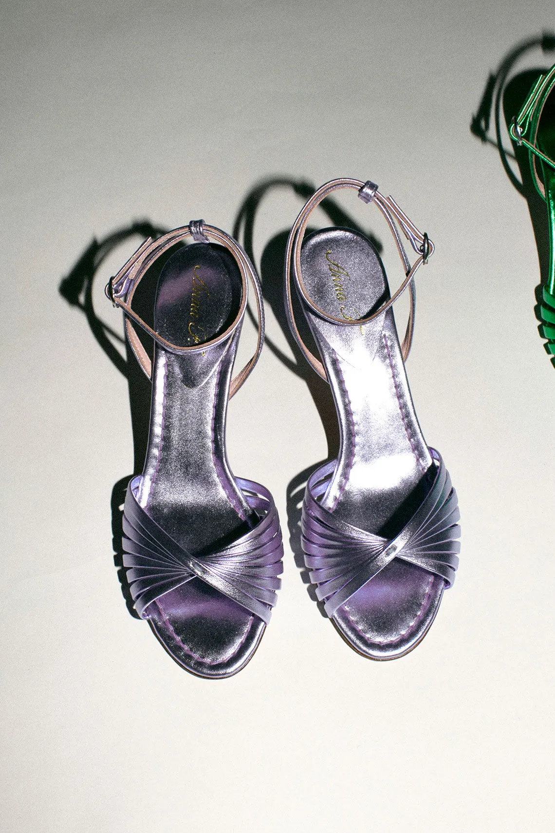 Metallic Lilla Lina Sandal