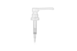 One Gallon F Style Lotion Dispensing Pump White 38-400