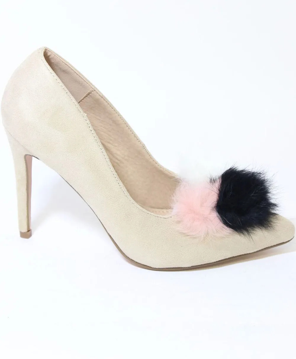 Pandora Faux Suede Heels