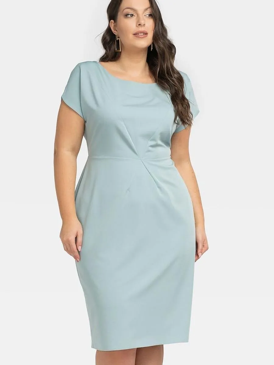 Plus size dress model 196877 Karko