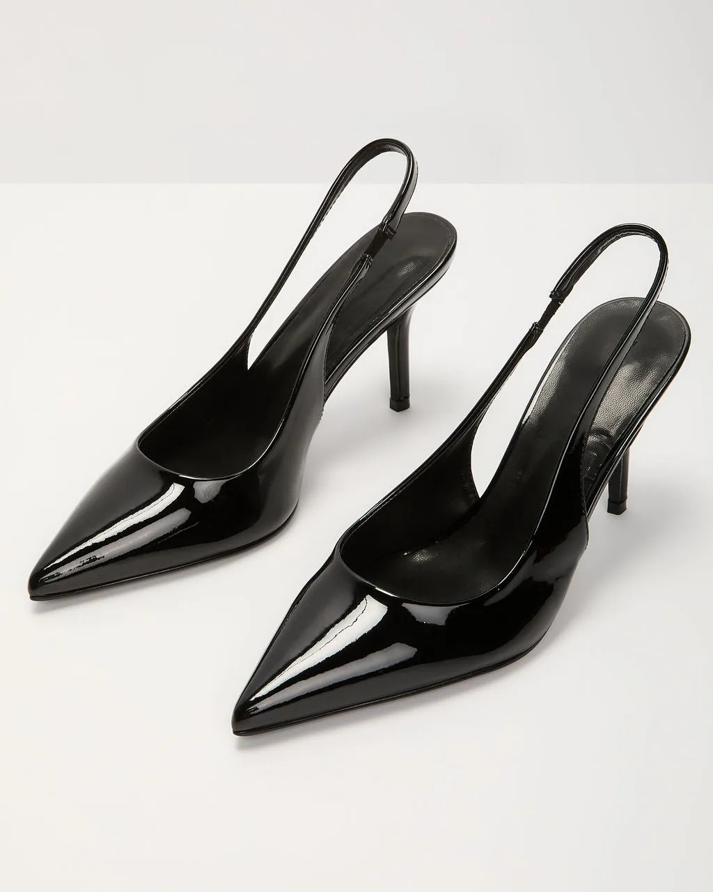 Right Here Slingback Patent Leather Heels