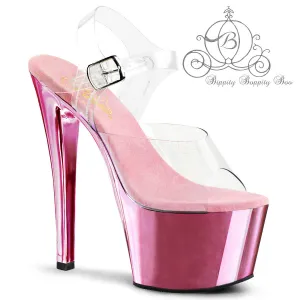 Sky-308 Baby Pink, 7" Heels