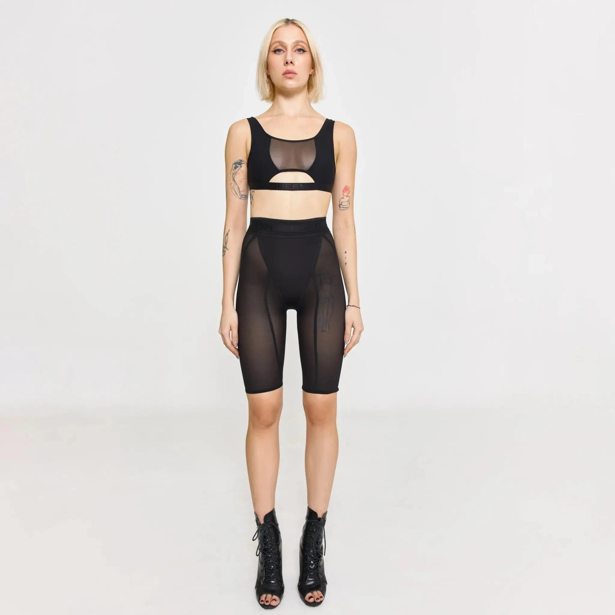 Soft Mesh Top Black Way