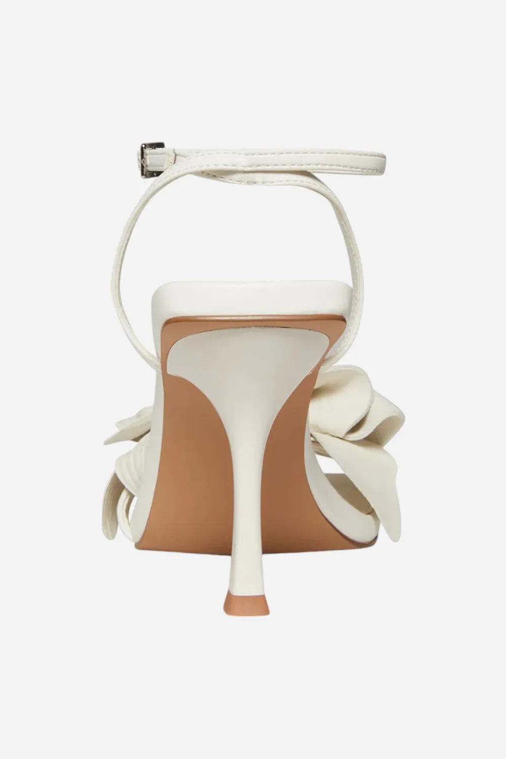 Steve Madden Amani White Heel