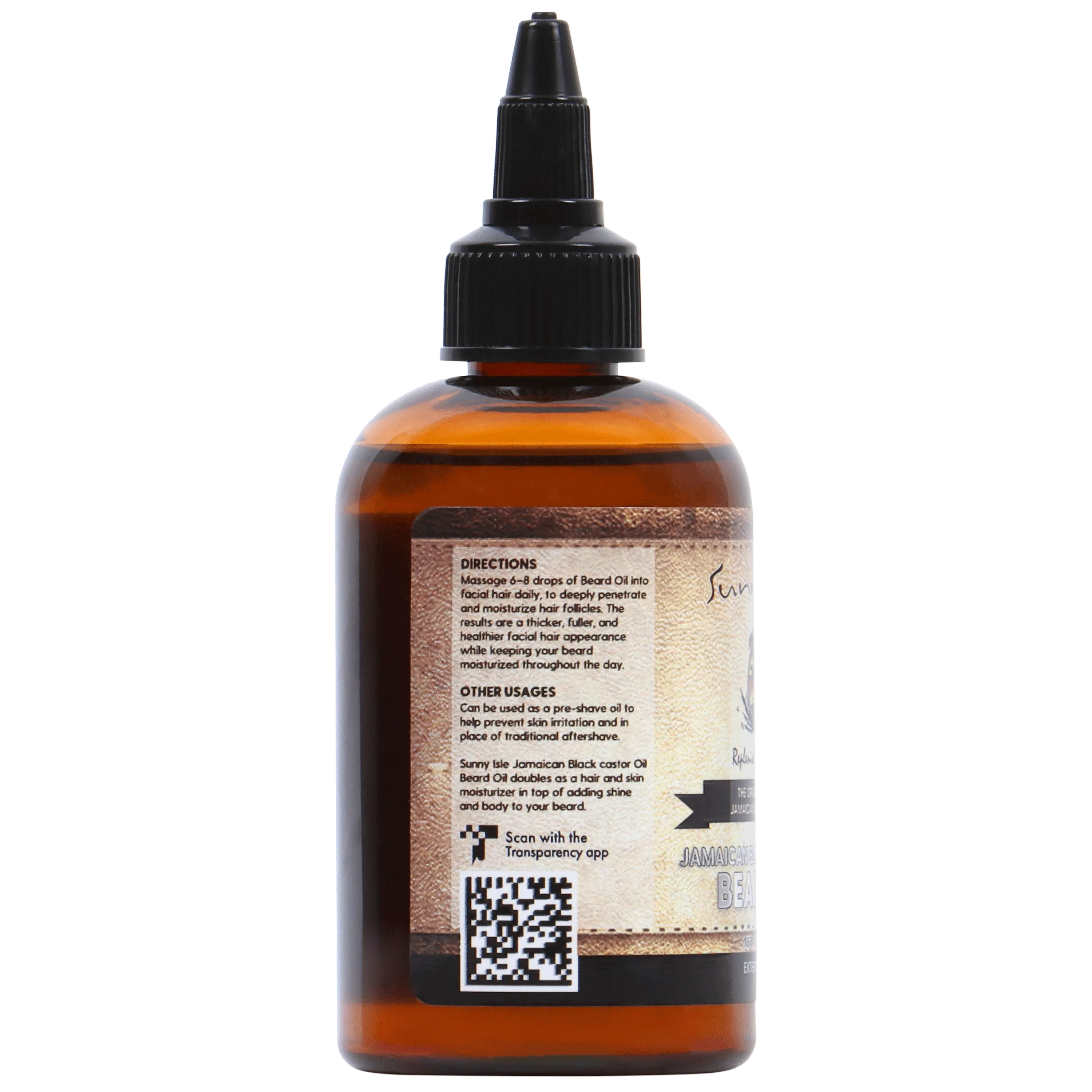 Sunny Isle Jamaican Black Castor Oil Beard Oil - 4oz