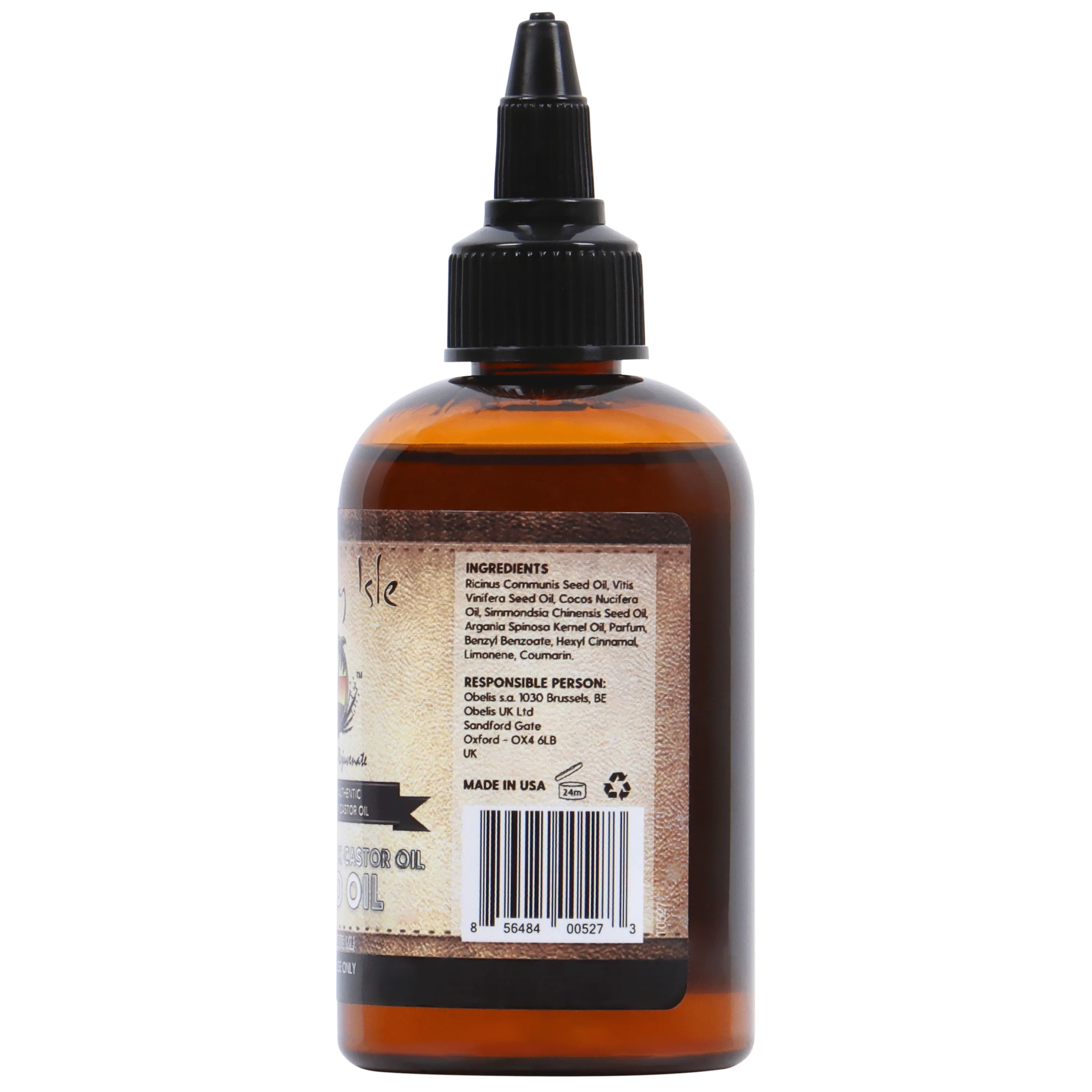 Sunny Isle Jamaican Black Castor Oil Beard Oil - 4oz