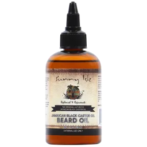 Sunny Isle Jamaican Black Castor Oil Beard Oil - 4oz