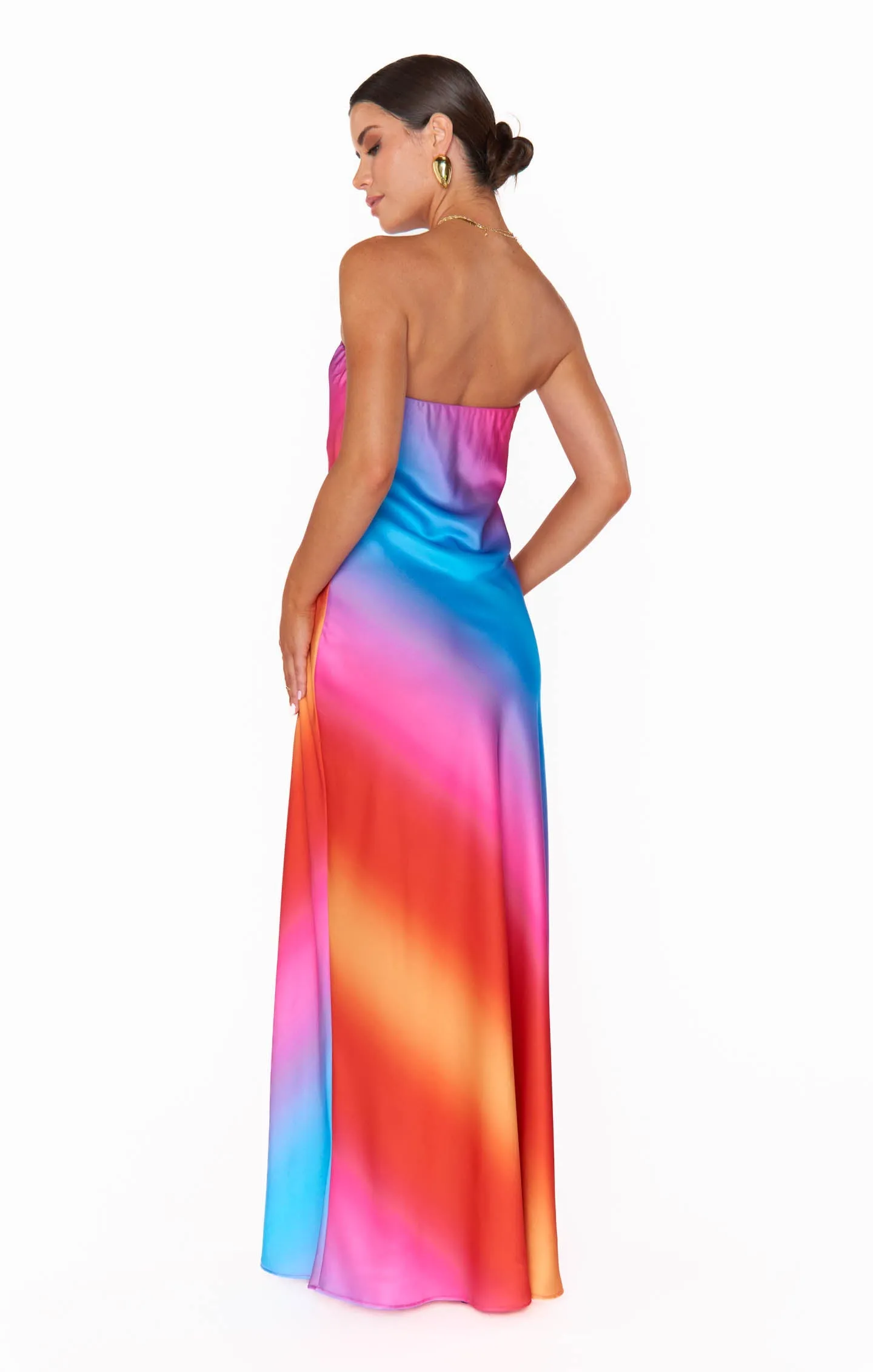 Taylor Tube Dress Sunset Ombre