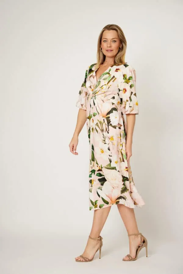 Tilly Dress Green Floral