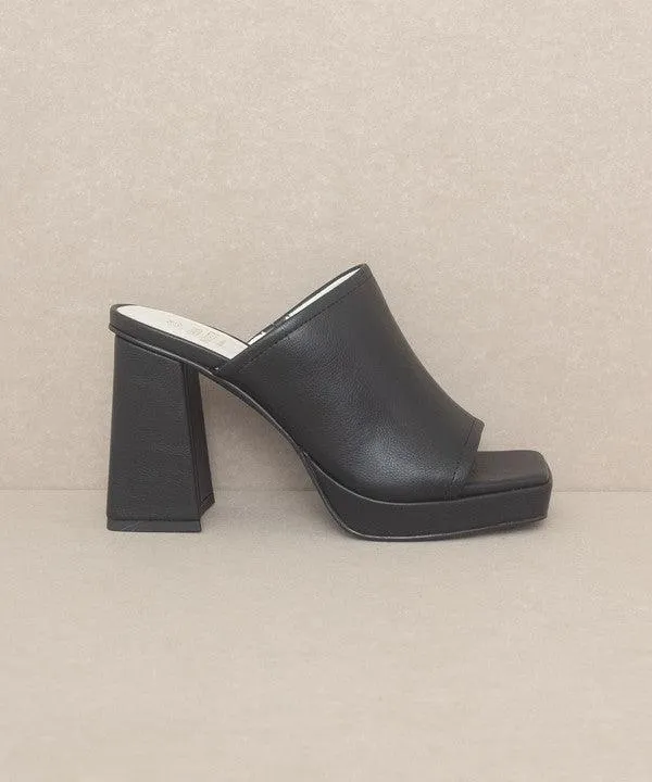 Viviann Platform Slip On Heels