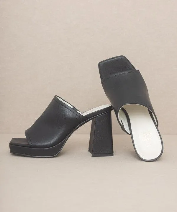 Viviann Platform Slip On Heels