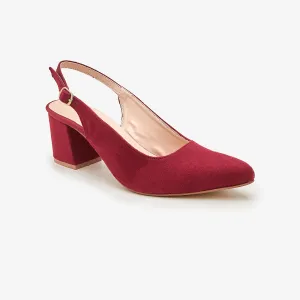 Women's Plain Block Heels